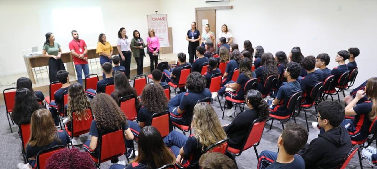 fim-de-ciclo-chame-orienta-alunos-do-colegio-fametro-com-palestra-sobre-violencia-domestica-e-familiar-|-ale-rr-|-assembleia-legislativa-de-roraima