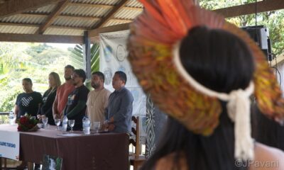representantes-do-ministerio-do-turismo-realizam-visita-tecnica-a-comunidade-indigena-kauwe,-em-roraima-–-governo-de-roraima