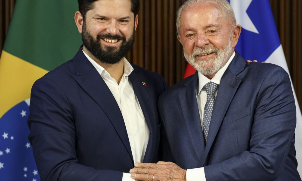 lula-recebe-boric-e-defende-integracao-sul-americana